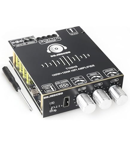 Amazon.com: T100HS Power Amplifier Board Bluetooth5.2